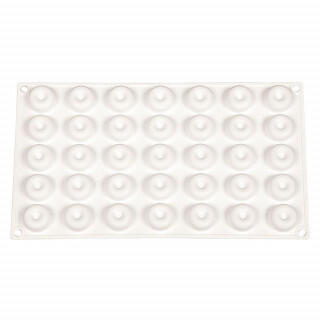 Форма силиконовая Микро саварин 35 ячеек 27*27*12 мм, P.L. Proff Cuisine